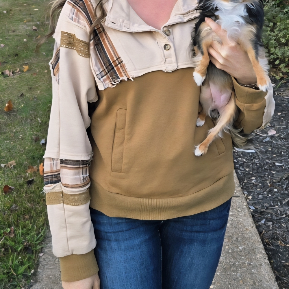 Miss Me Textured Knit Top in Cream